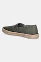 Boty Calvin Klein espadrily pánské ESS ESPADRILLE CV HM0HM02076 zelená