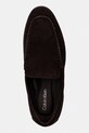 Calvin Klein mokasyny męskie zamszowe LOW PROF LOAFER SU brązowy HM0HM02081