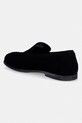 Obuwie Calvin Klein mokasyny męskie zamszowe LOW PROF LOAFER SU HM0HM02081 czarny