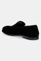 Obuwie Calvin Klein mokasyny męskie zamszowe LOW PROF LOAFER SU HM0HM02081 czarny
