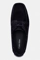 Calvin Klein mokasyny męskie zamszowe DRIVER BOAT SU granatowy HM0HM02084