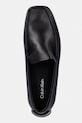 Calvin Klein mokasyny męskie skórzane DRIVER PENNY EMBL LTH czarny HM0HM02085