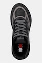 Tommy Jeans RUNNER KNITTED sneakersy męskie czarny EM0EM01713