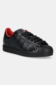 adidas Originals sneakersy skórzane Superstar II niska czarny IH9310