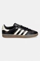 adidas Originals sneakersy skórzane Gazelle Indoor IH9679 czarny SS26