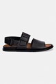 Δερμάτινα σανδάλια Camper Lluc Sandal K101092.001 μαύρο SS26