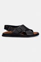 Camper sandały skórzane Lluc Sandal K101093.004 czarny SS26