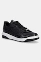 Kožené tenisky Philipp Plein Low-Top Moonwalker MSC4075.PLE005N.0202 čierna SS26