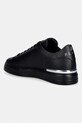 Obuwie Philipp Plein sneakersy skórzane Leather Lo-Top Hexagon USC0379.PLE075N.0202 czarny