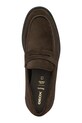 Semišové mokasíny Geox U SPHERICA EC17 U65LAA00020C6006 hnědá
