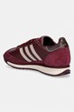 Παπούτσια adidas Originals SL 72 sneakers ανδρικά δερμάτινα HQ4910 μπορντό