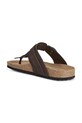 Geox japonki nubukowe U SANDAL GHITA brązowy U159VD00032C6024