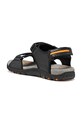 Geox sandały męskie UOMO SANDAL STRADA czarny U8224D0EKBCC4367