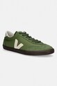 Veja sneakersy VOLLEY CANVAS skóra zamszowa zielony VO0121474B