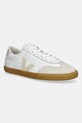 Veja sneakersy VOLLEY CANVAS skóra zamszowa biały VO0121665B