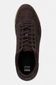 Σουέτ sneakers BOSS Nitan καφέ 50563598.201