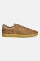 MSGM sneakersy zamszowe 4040MS021.997.23 brązowy SS26