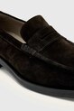 Μοκασίνια σουέτ AllSaints Bloom Suede Loafer καφέ M022FC.DBR