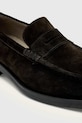 Μοκασίνια σουέτ AllSaints Bloom Suede Loafer καφέ M022FC.DBR