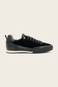 AllSaints Harri Od Low Top sneakersy damskie skórzane czarny M006FE