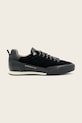 AllSaints Harri Od Low Top sneakersy damskie skórzane czarny M006FE