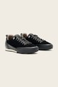 AllSaints Harri Od Low Top sneakersy damskie skórzane M006FE czarny SS26