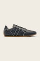 AllSaints Liam Low Top sneakersy męskie skórzane czarny M043FE
