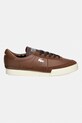Lacoste sneakersy skórzane Aura Sneakers 51SMA0066 brązowy SS26