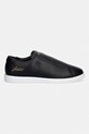 Lacoste Men Linecourt Slip-On sneakersy męskie skórzane 51SMA0096 czarny SS26