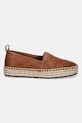 Michael Kors espadrily pánske kožené Elias Espadrille 42S6ELFP1L.230 hnedá SS26