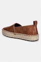 Obuv Michael Kors espadrily pánske kožené Elias Espadrille 42S6ELFP1L.230 hnedá