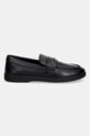 Michael Kors Μοκασίνια Ανδρικά δερμάτινα Wesley Slip On 42S6HUFS1L.001 μαύρο SS26