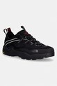 The North Face sneakersy Clyffe Ultra tekstylny czarny NF0A8G6QKX91