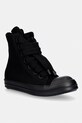 Кеды Rick Owens DRKSHDW Jumbolace синтетический чёрный DU01F4818.DOW2