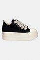 Rick Owens DRKSHDW Mega Bumper Jumbolace Low tenisówki męskie DU01F4851.DOW2 czarny SS26