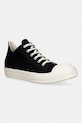 Rick Owens DRKSHDW tenisówki Denim Low tekstylny czarny DU01F4802.DO