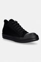 Кеды Rick Owens DRKSHDW Denim Low низкая чёрный DU01F4802.DO