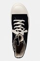 Rick Owens DRKSHDW trampki Denim czarny DU01F4800.DO