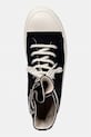 Rick Owens DRKSHDW trampki Denim czarny DU01F4800.DO