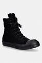 Кеды Rick Owens DRKSHDW Denim синтетический чёрный DU01F4800.DO