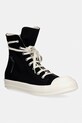 Rick Owens DRKSHDW Denim trampki męskie czarny DU01F4800.DOEM8