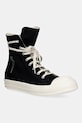 Rick Owens DRKSHDW Denim trampki męskie czarny DU01F4800.DOEM8