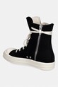 Obuwie Rick Owens DRKSHDW Denim trampki męskie DU01F4800.DOEM8 czarny