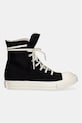 Rick Owens DRKSHDW Denim trampki męskie DU01F4800.DOEH2 czarny SS26