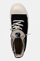 Rick Owens DRKSHDW Denim trampki męskie czarny DU01F4800.DOEH2