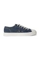 Polo Ralph Lauren CANVAS-AYERS sneakersy sportowe męskie bawełniane granatowy 809P07627002