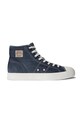Polo Ralph Lauren CANVAS-AYERS sneakersy sportowe męskie bawełniane granatowy 809P07628004