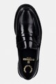 Fred Perry mokasyny skórzane czarny SB1345