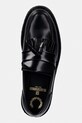 Fred Perry mokasyny skórzane czarny SB8355