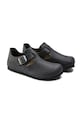 Obuwie Birkenstock półbuty skórzane London 166543 czarny